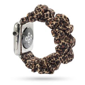 Scrunchiefit Leopard Apple Watch 38/40mm Strap